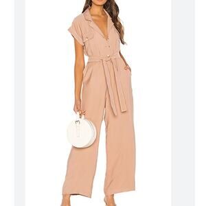 L'Academie Belted Jumpsuit